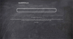 Desktop Screenshot of mundofieltro.es